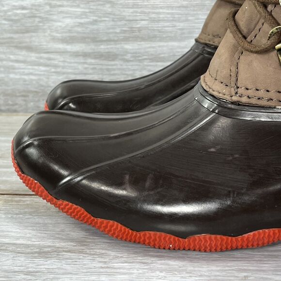 Sperry X Women’s JCrew Top-Sider Tall Shearwater Boots Size 10 M - Picture 3 of 12